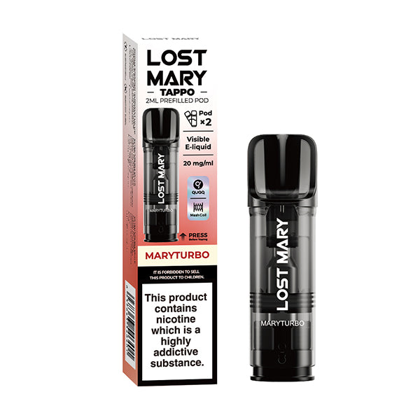 Lost Mary Tappo Prefilled Pods 2 Pack - Maryturbo