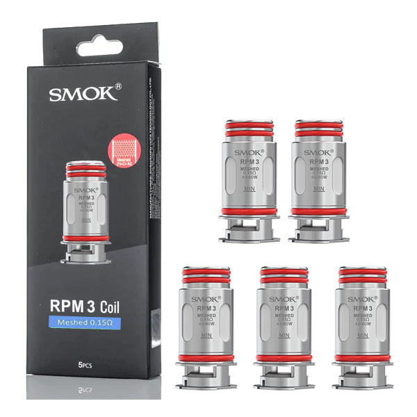 Smok RPM 3 Replacement Coils 5 Pack - 0.15ohm