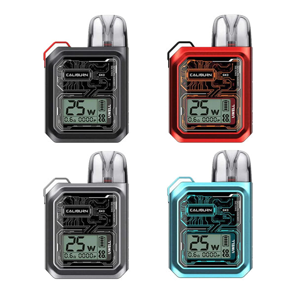 Uwell Caliburn GK3 Pod Vape Kit - Vape Kits Wholesale Uwell Caliburn GK3 Pod Vape Kit - Vape Kits Wholesale