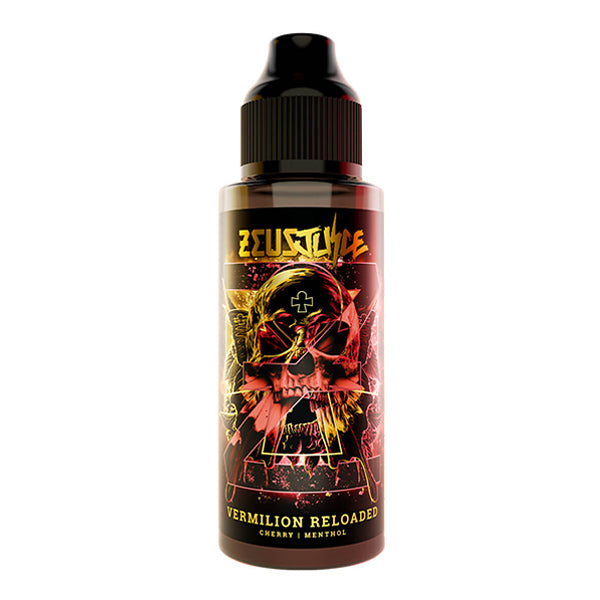 Zeus Juice Vermillion Reloaded 100ml 0mg Shortfill E-Liquid