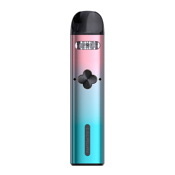 Uwell Caliburn Explorer Pod Kit - Pink And Cyan