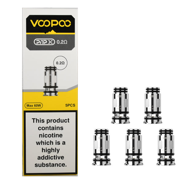 VOOPOO PNP X Replacement Coil 5 Pack 0.2ohm