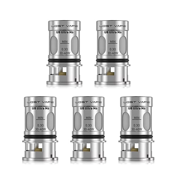Lost Vape UB Ultra Replacement Coil 5pcs/pack - UB Ultra M6 Coil 0.3ohm