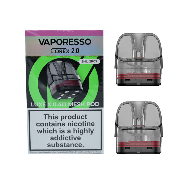 Vaporesso Luxe X Corex 2.0 Replacement Pods 2pk