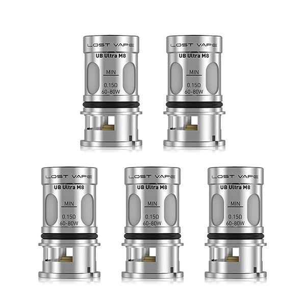 Lost Vape UB Ultra Replacement Coil 5pcs/pack - UB Ultra M8 Coil 0.15ohm