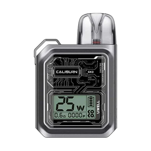 Uwell Caliburn GK3 Pod Vape Kit Silver
