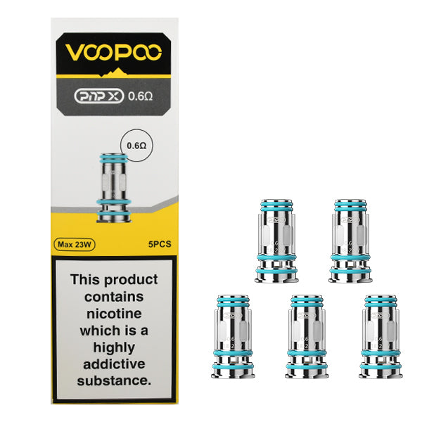 VOOPOO PNP X Replacement Coil 5 Pack 0.6ohm