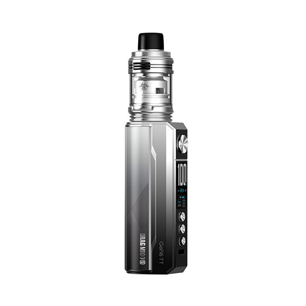 Voopoo Drag M100s Vape Kit - Silver Black