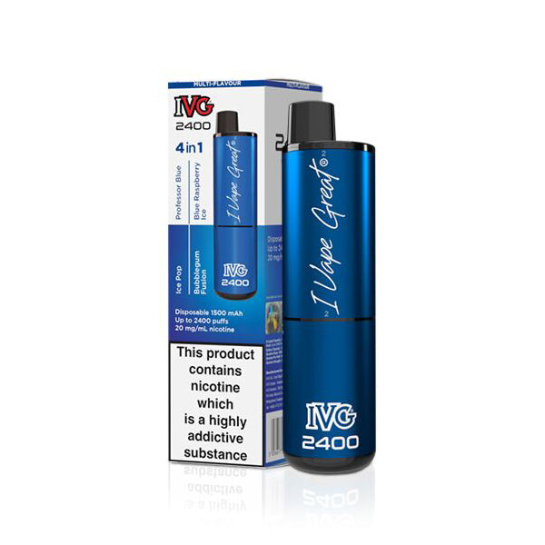 IVG 2400 Disposable Vape Device - Blue Edition