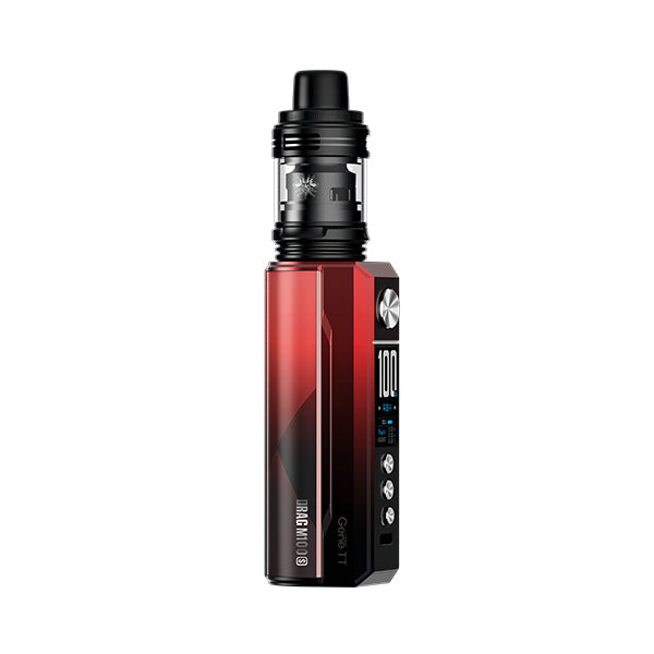 Voopoo Drag M100s Vape Kit - Red Black