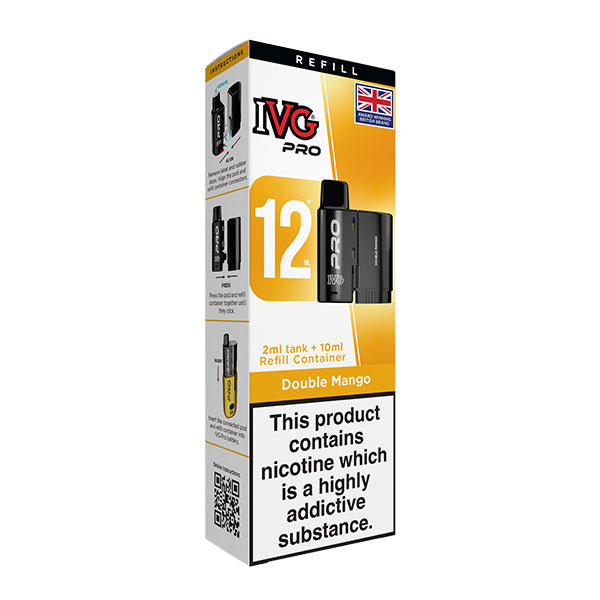 IVG PRO 12 Refill Pod 2ml - Double Mango