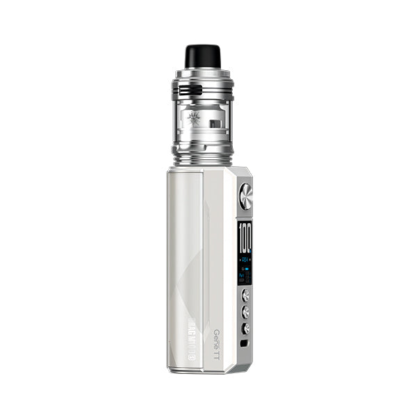 Voopoo Drag M100s Vape Kit - Pearl White