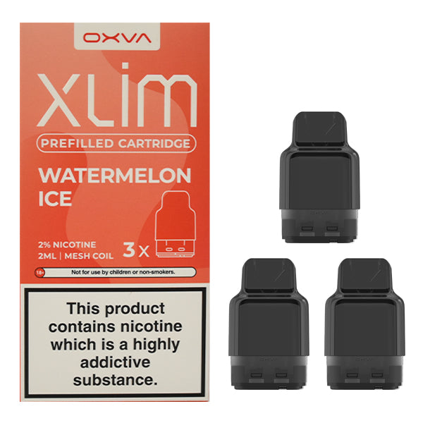 Oxva Xlim Prefilled Cartridge 3pack Watermelon Ice