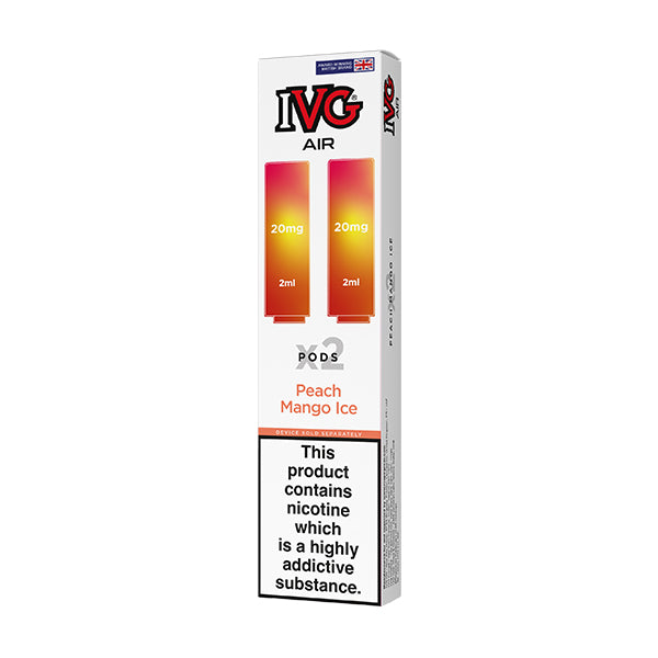 IVG Air Pods 2ml/2packs Peach Mango Ice