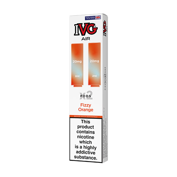 IVG Air Pods 2ml/2packs Fizzy Orange