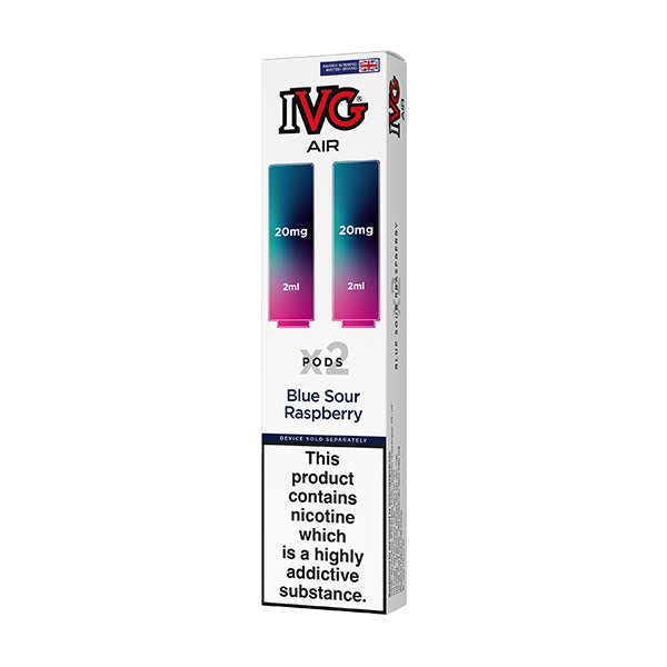 IVG Air Pods 2ml/2packs Blue Sour Raspberry