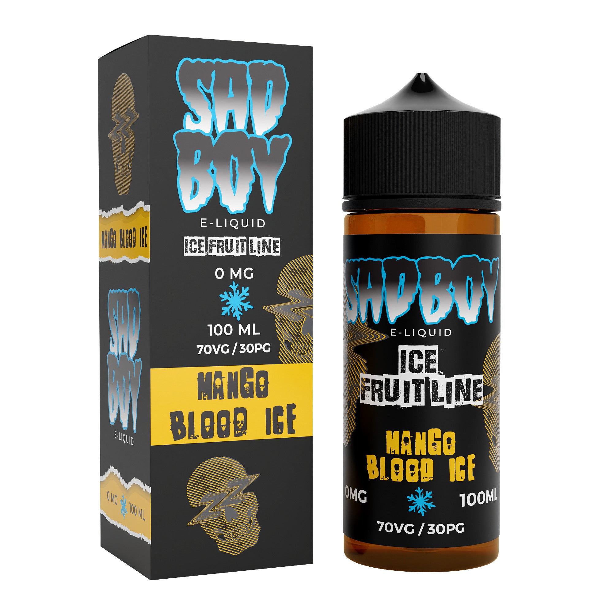 Sadboy Ice Fruit Line: Mango Ice 0mg 100ml Shortfill E-Liquid