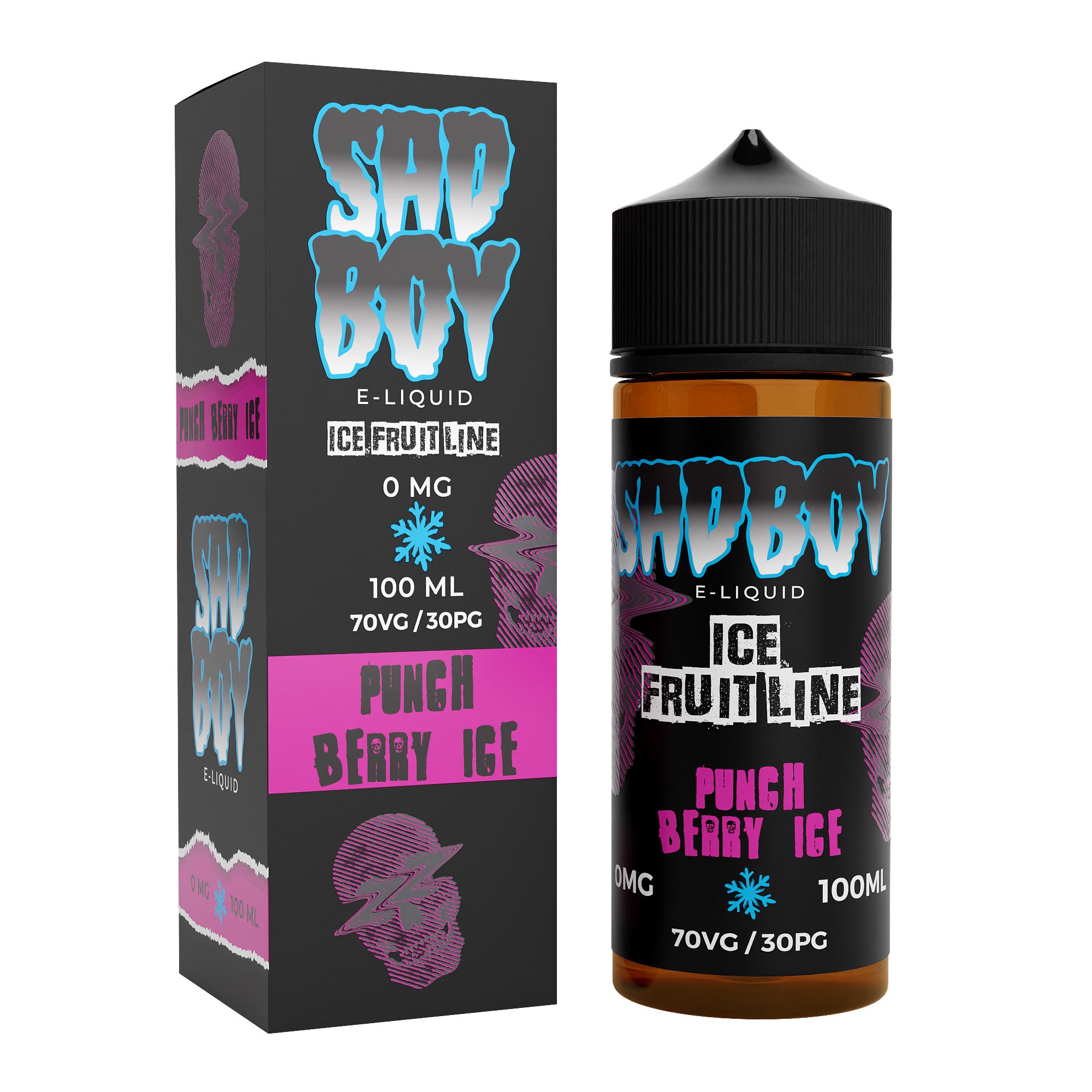 Sadboy Ice Fruit Line: Punch Berry Ice 0mg 100ml Shortfill E-Liquid