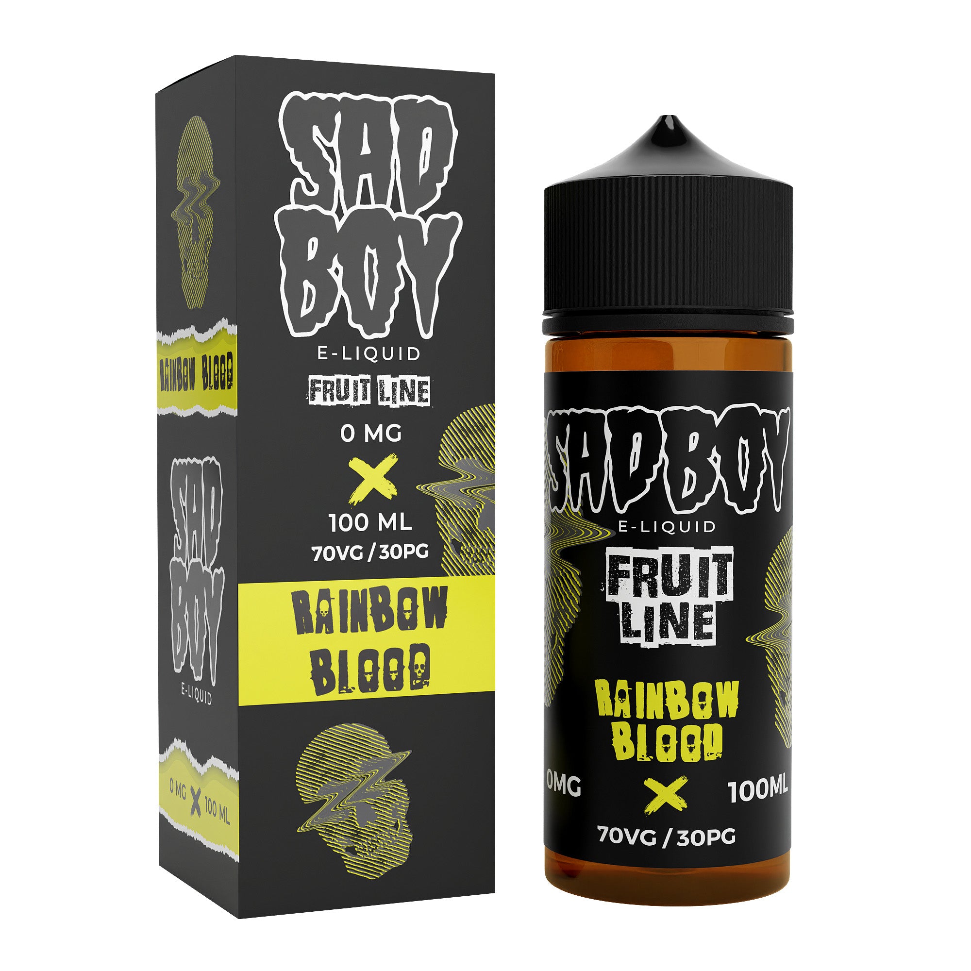 Sadboy Fruit Line: Rainbow Blood 0mg 100ml Shortfill E-Liquid