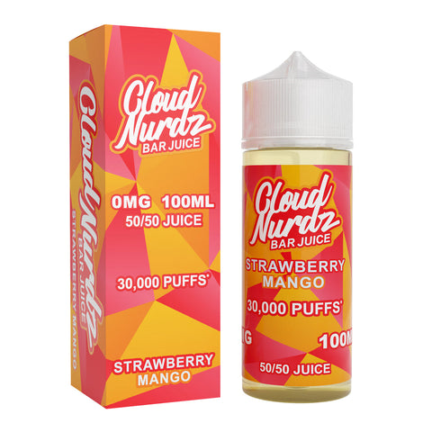 Cloud Nurdz Strawberry Mango 100ml Shortfill
