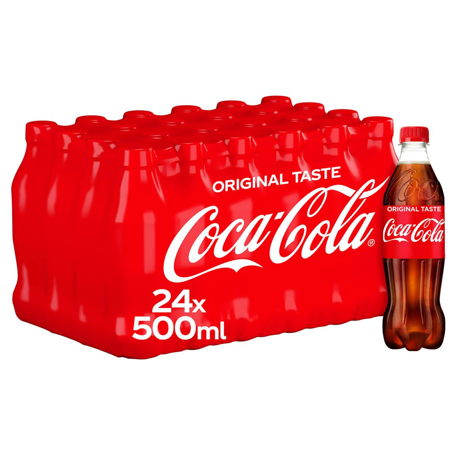 Coca-Cola Original Taste 24x500ml (Collection-Only)