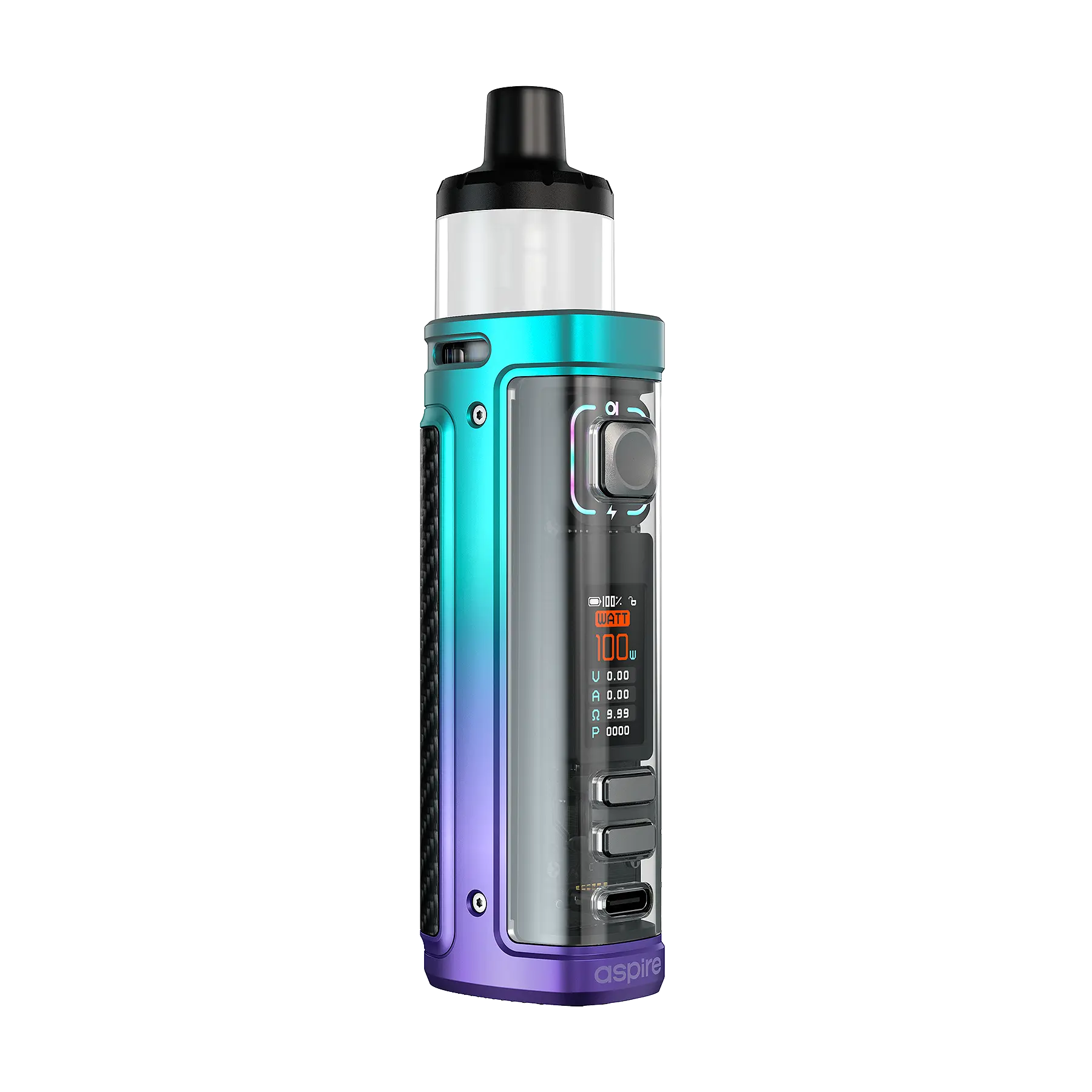 Aspire Veynom LX Vape Kit Teal Purple Fade