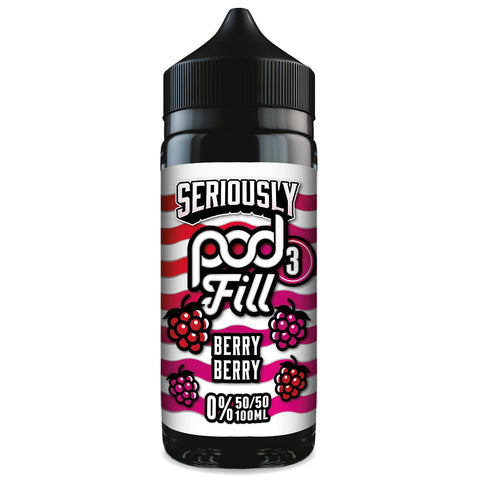Seriously Pod Fill X3 Berry Berry 0mg 100ml Shortfill