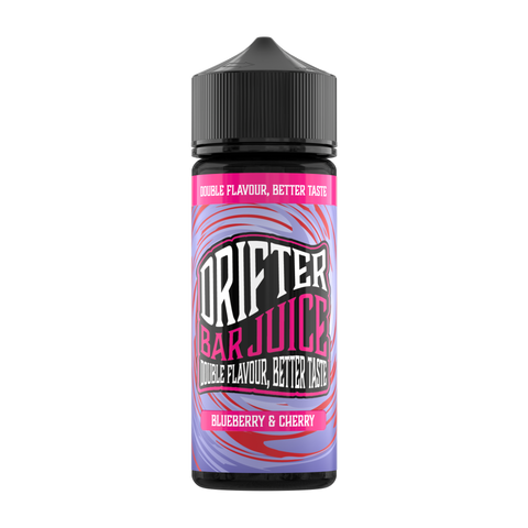 Drifter Bar Juice Blueberry & Cherry 0mg 100ml Shortfill