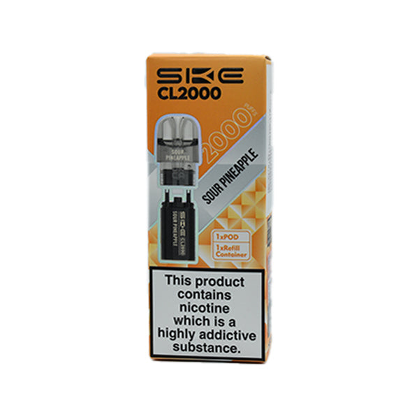 SKE CL2000 Prefilled Pods - Sour Pineapple