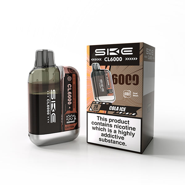 SKE Crystal CL6000 Prefilled Pod Vape Kit