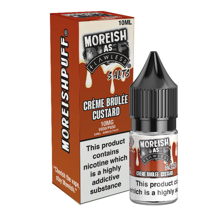 Moreish As Flawless 10ml Nic Salt 10mg