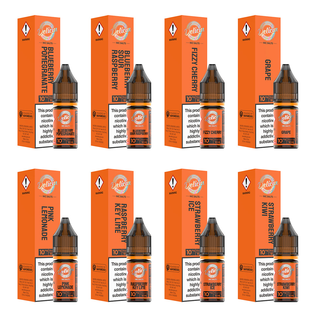 Deliciu Vaporesso Nic Salts 10ml (10mg)