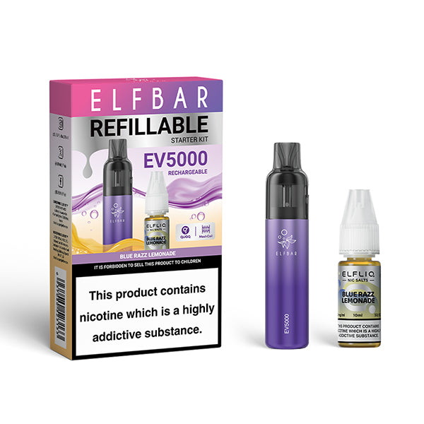 Elf Bar EV5000 Refillable Starter Vape Kit