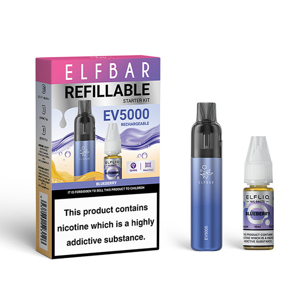 Elf Bar EV5000 Refillable Starter Vape Kit