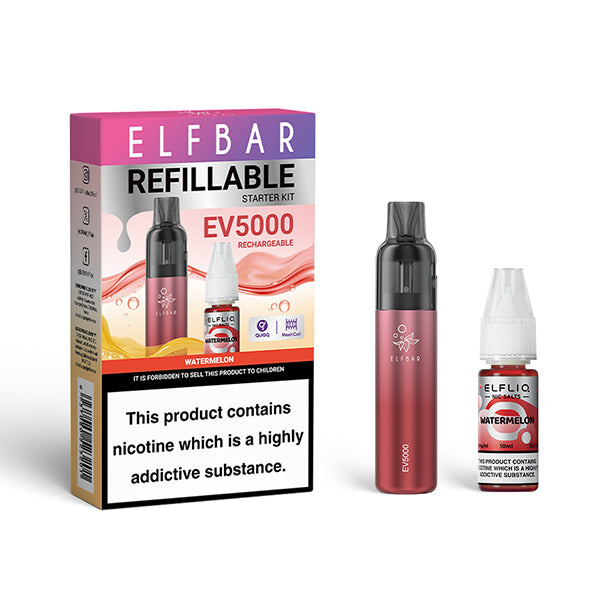 Elf Bar EV5000 Refillable Starter Vape Kit