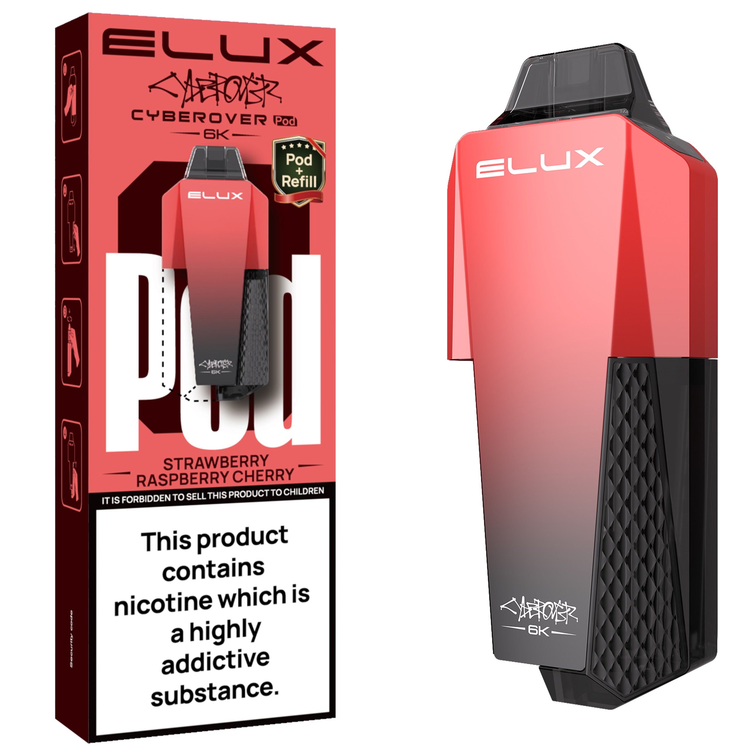 Elux Cyberover 6K Prefilled Pods