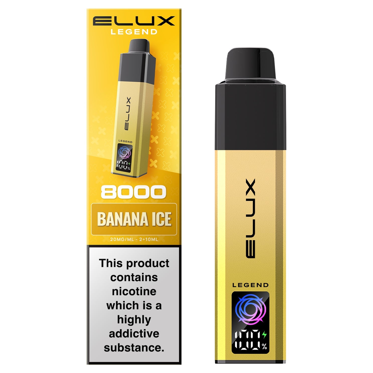 Elux Legend 8000 Pod Kit - Banana Ice