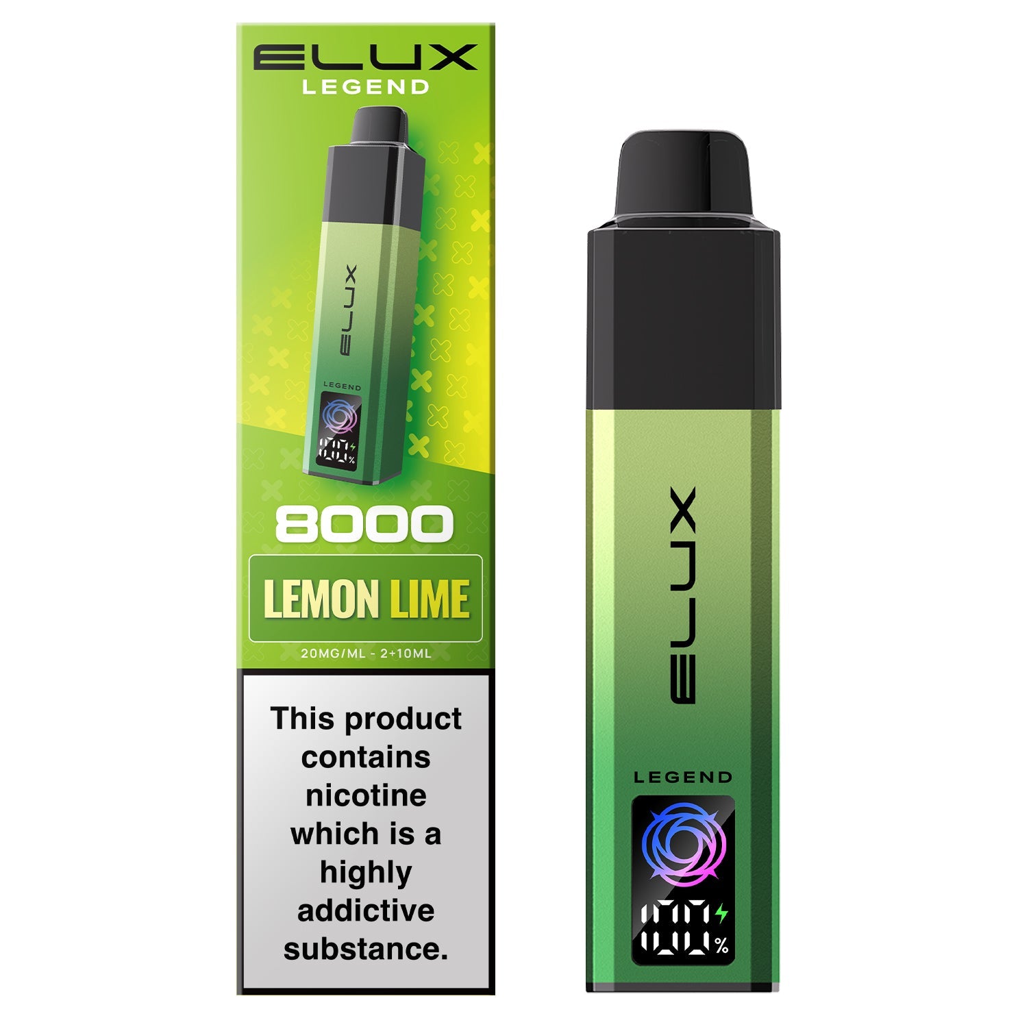Elux Legend 8000 Pod Kit - Lemon Lime