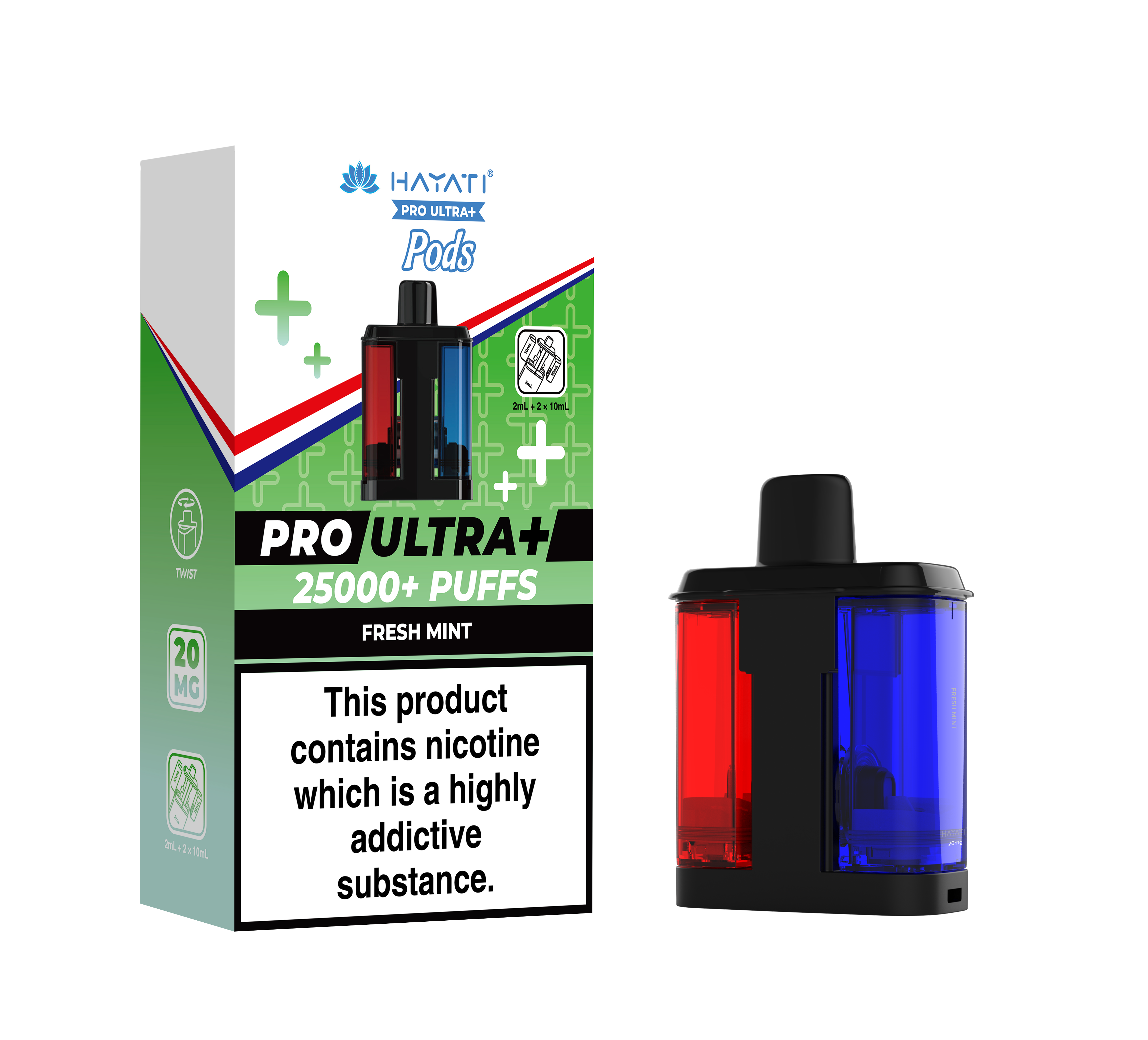 Hayati Pro Ultra + 25k Pods