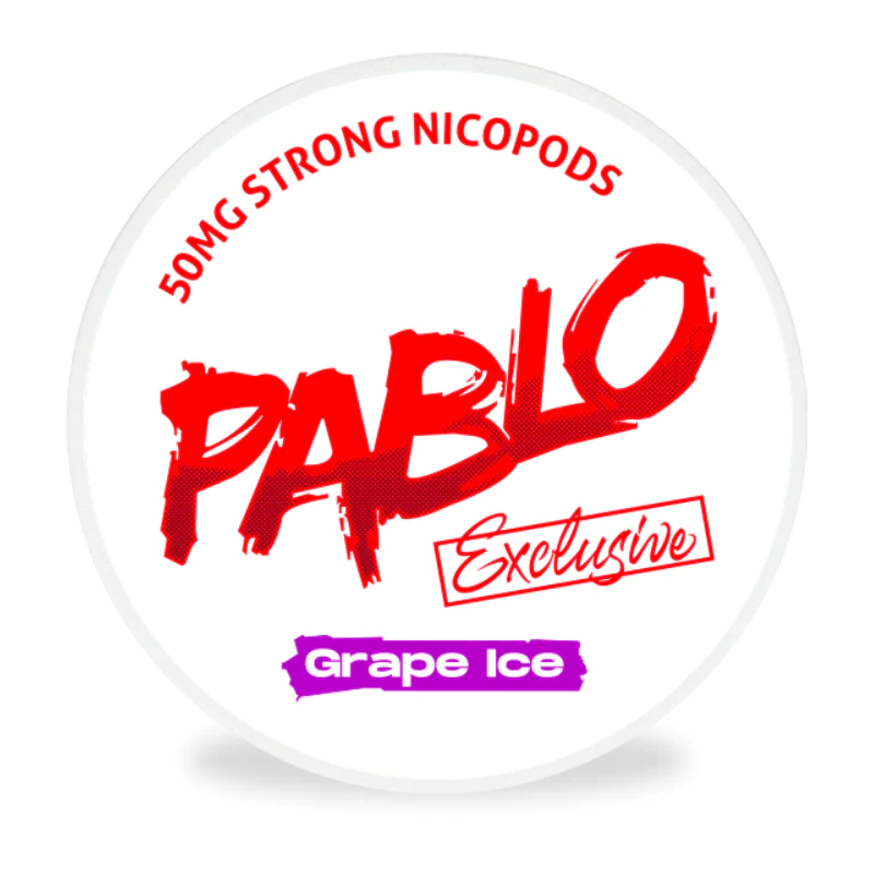 Pablo Grape Ice Snus - Nicotine Pouches