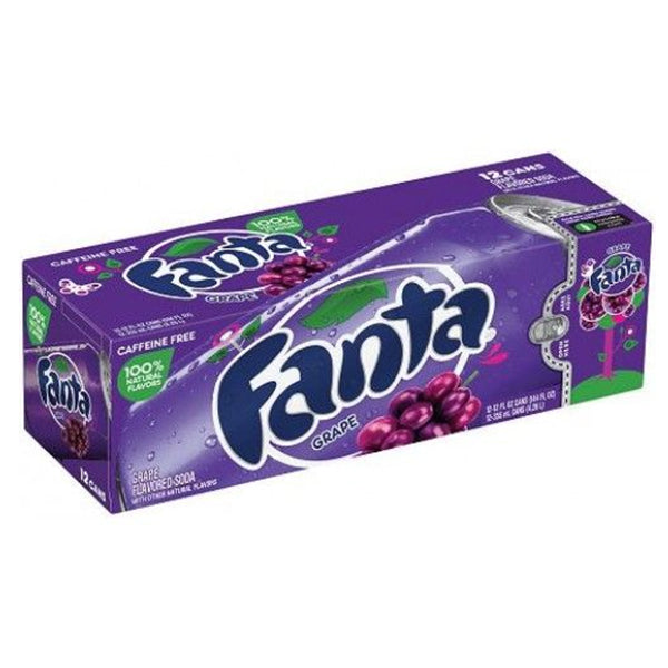 Fanta Grape Cans 355ml - 24CT (Collection-Only)