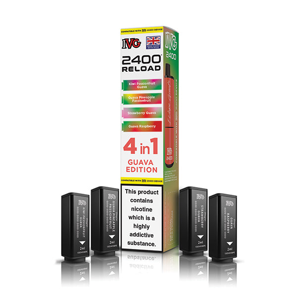 IVG 2400 Reload 4in1 Prefilled Pods