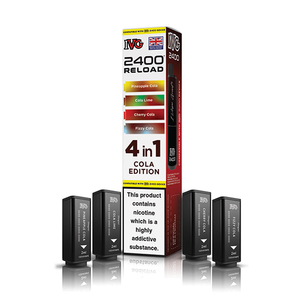 IVG 2400 Reload 4in1 Prefilled Pods