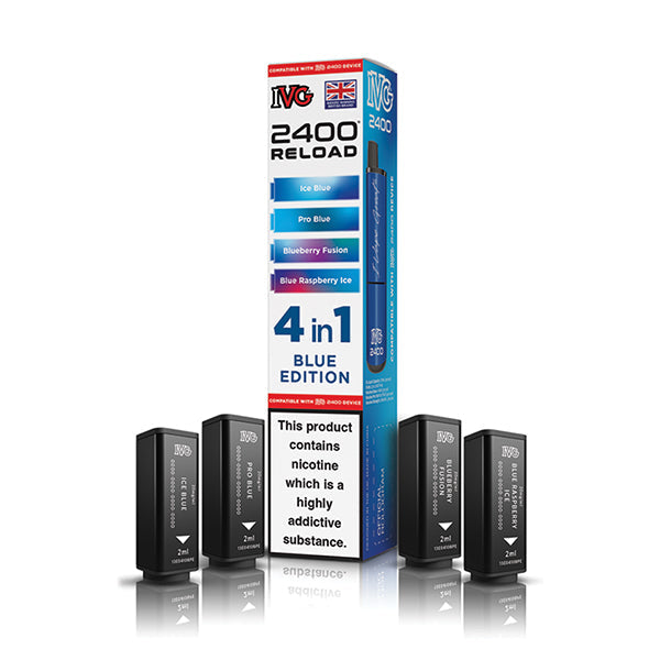 IVG 2400 Reload 4in1 Prefilled Pods