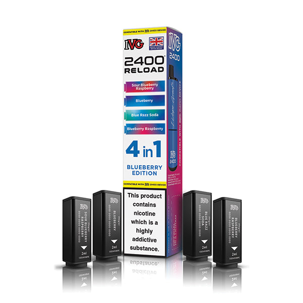IVG 2400 Reload 4in1 Prefilled Pods