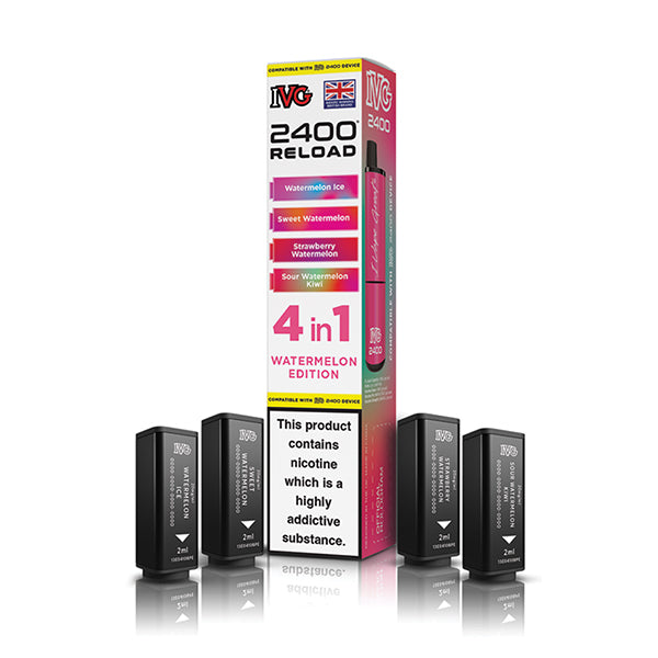 IVG 2400 Reload 4in1 Prefilled Pods