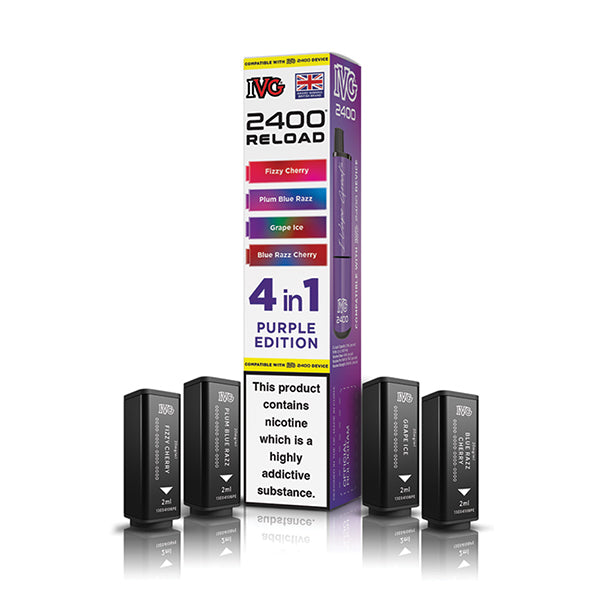 IVG 2400 Reload 4in1 Prefilled Pods