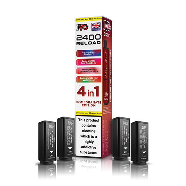 IVG 2400 Reload 4in1 Prefilled Pods