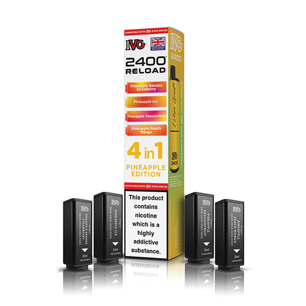 IVG 2400 Reload 4in1 Prefilled Pods