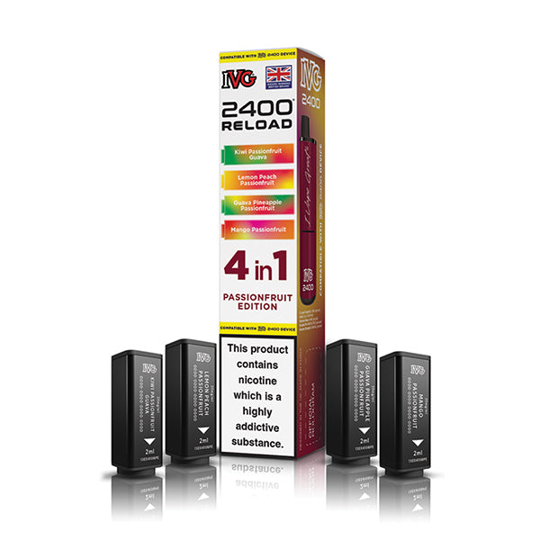 IVG 2400 Reload 4in1 Prefilled Pods